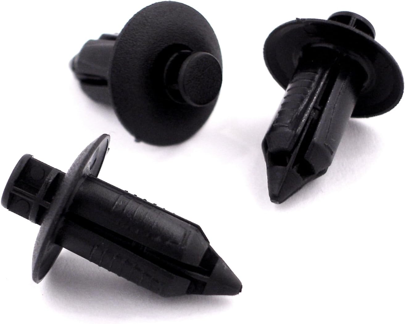 Bumper Trim Clips Plastic Rivet Fasteners 10x 8mm
