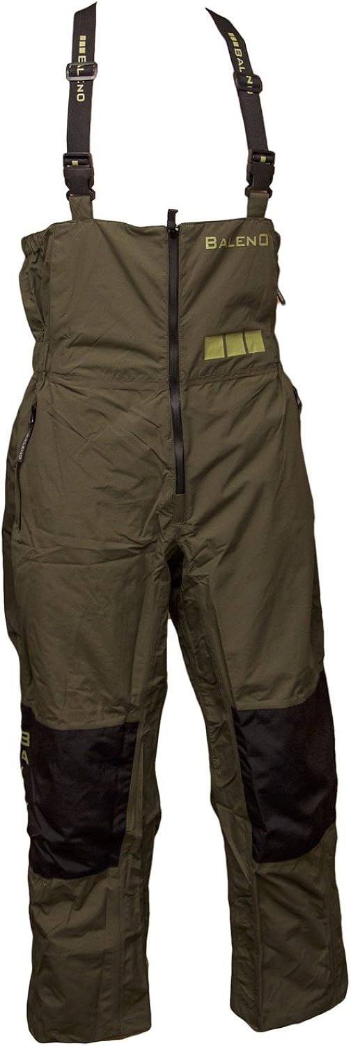 FISHOOT Baleno Ramsey Waterproof/ Breathable Bib & Brace Trousers Large Green Amazon.co.uk