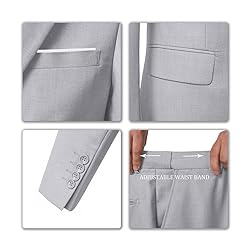 Men Suit Set Slim Fit Wedding Suit Business Suit