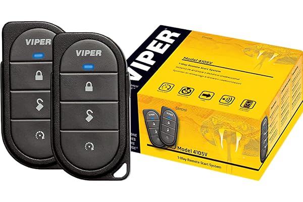 Viper 4105V 1-Way Remote Start System (Renewed)