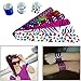 Dazzling Toys Slap Bracelets for Kids Bulk – Kids Snap Bracelets -Halloween Slap Bracelets for Kids – Slap On Bracelets for Kids Party Favors/Carnival/Classroom Prizes – Slap on Wristbands - 100 Pcs