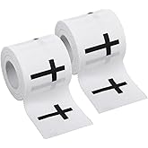 2 Pcs Cross Athletic Tape 2in x 23ft, Christian Wrist Tape Baseball, Comfortable and Stable Sports Ankle Wrap, Tennis Volleyball Basketball Gymnastics Bandages for Athletes and Therapists