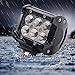LED Light Bar, Northpole Light 2x 18W CREE Flood LED Pods LED Work Lights Driving Fog Lights for Off Road, Truck, Car, ATV, SUV, Jeep