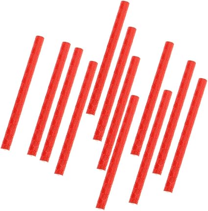 red spoke reflectors