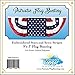 Epiphany WOW American Flag Bunting 9x3 Banner, Patriotic Bunting with Embroidered Stars and Sewn Stripes, Red, White and Blue Bunting