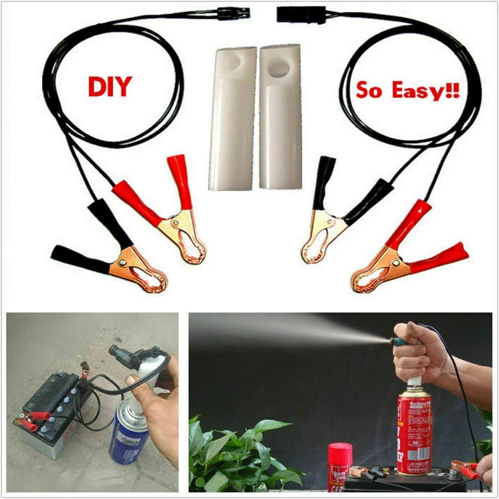 Manual Fuel Injector Flush Cleaner Adapter Set Kit Wash Tool for all Car Vehicle