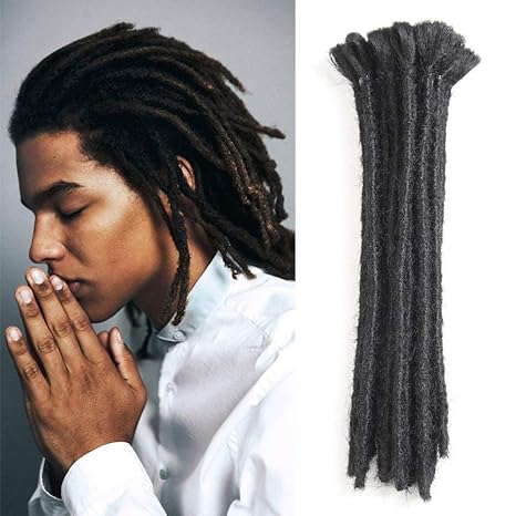 Dansama M1 Handmade Dreadlocks Extensions Black 12 Inch Fashion