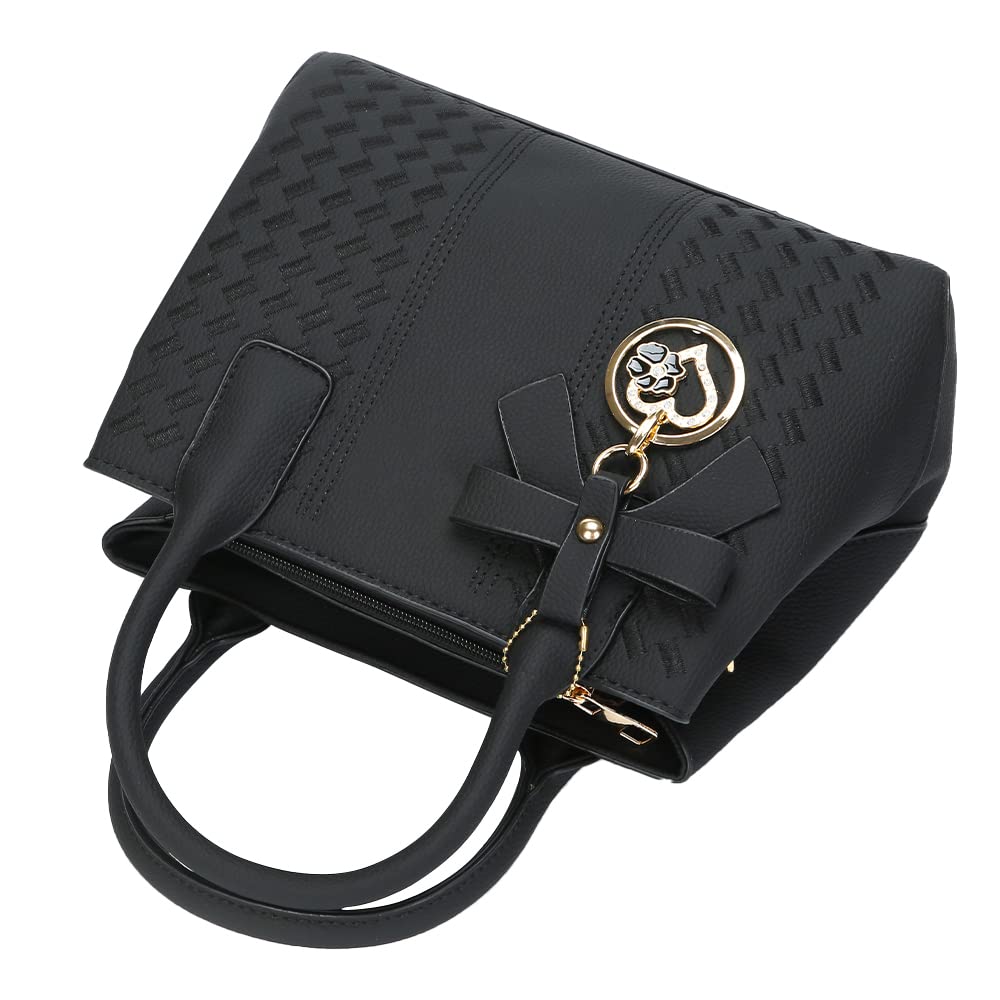 ACNCN Ladies Handbags, Women Fashion PU Leather Top Handle Satchel Shoulder Tote Bags