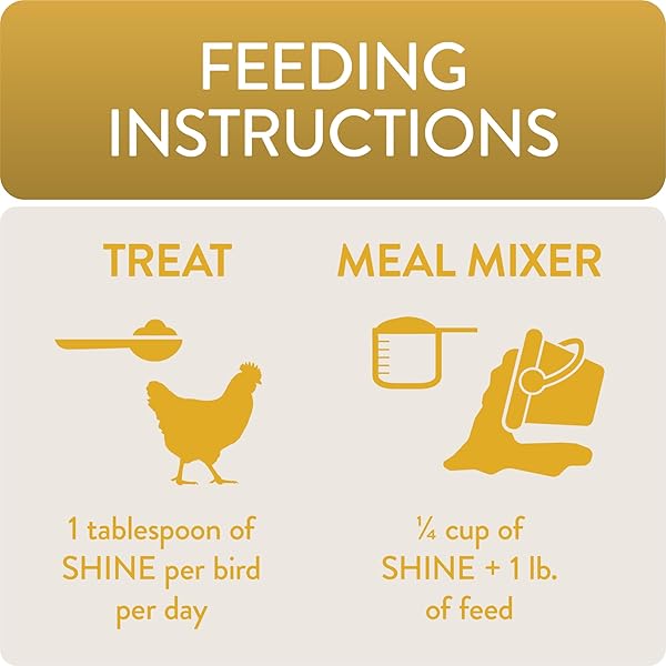 FLOCKLEADER SHINE, FUNCTIONAL POULTRY TREATS FOR SKIN AND FEATHER SUPPORT, 1.5 LB