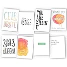 All Occasion Sassy Greeting Cards Assortment - 48 Cards & Envelopes - Birthday Cards, Graduation Cards, Encouragement Cards, Congratulations Cards
