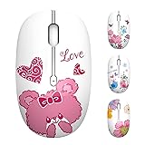 TENMOS M101 Wireless Mouse Cute Silent Computer