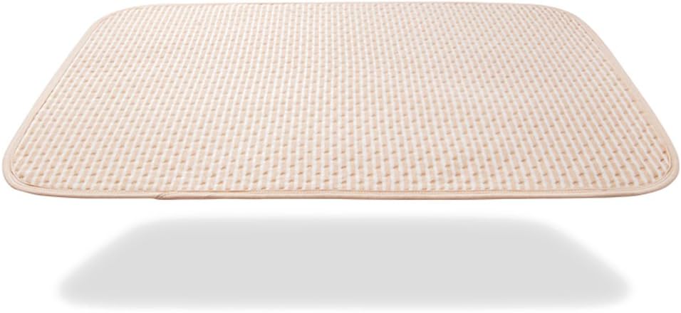 Incontinence Mattress Protector Seniors Waterproof Bed Pad The Aged Elderly Absorbent Underpads Golden Years Bed-Wetting Enuresis Spill Mat Natural Organic Cotton Washable Reusable(Brown, XXL)