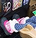 Neelos Essentials Backseat Car Organizer, Kick Mats Car Back Seat Protector with Tablet Holder Storage Pockets for Toys Book Kids Baby Child Seat Safety Travel Accessories 2 Pack