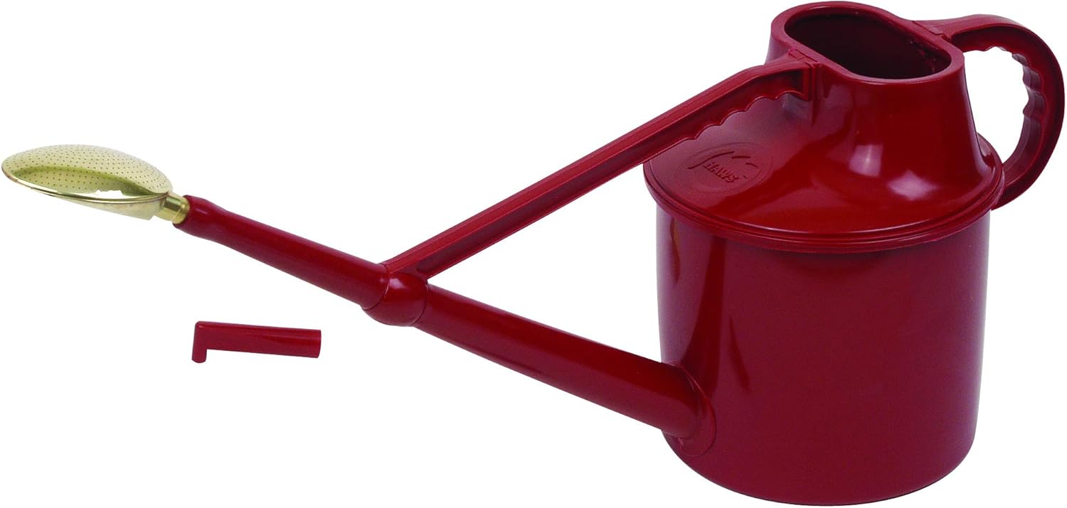 Haws Deluxe 7Litre Outdoor Watering Can, Red Amazon.co.uk DIY & Tools