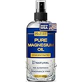 Ella & Eden Pure Magnesium Oil Spray - 12oz Topical Magnesium for Feet, Sleep, Muscle Relaxation, Leg Cramps - Natural, No Additives - Made in USA
