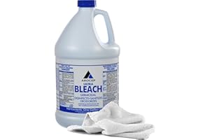 Arocep Germicidal Disinfectant Bleach, 1 Gallon | Powerful Bleach Cleaner & Daley Mint Towel | Clean, Disinfect, Deodorize Bleach for Commercial, Hospital, Institutional, and Home Surfaces