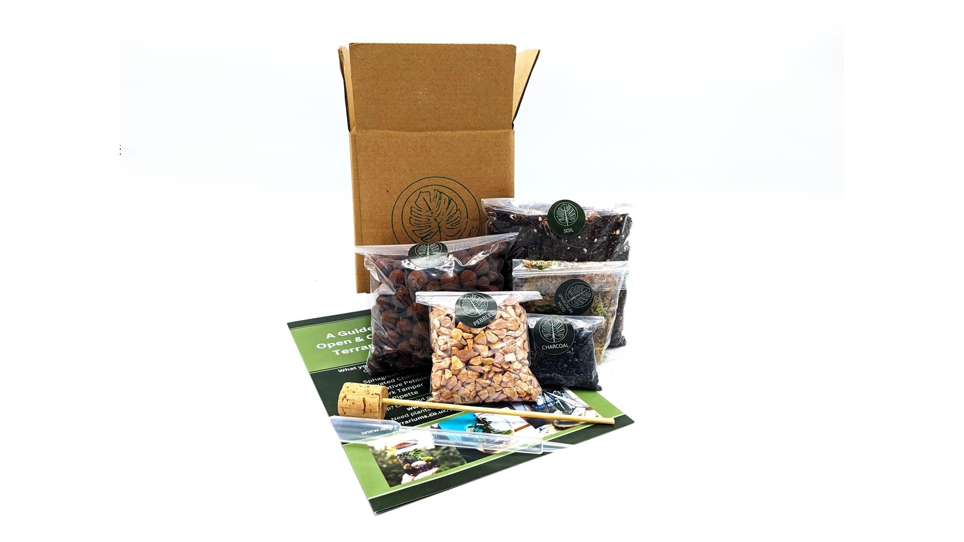 DIY Small Open and Closed Terrarium Kit