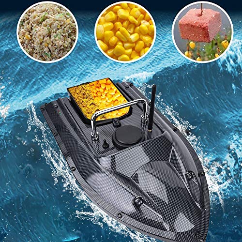Vbest Life Bateau D’amorce De Pêche à Télécommande De 500m, Bateau D’appât De Leurre De Pêche Sans Fil Avec Lumière De Nuit De Led