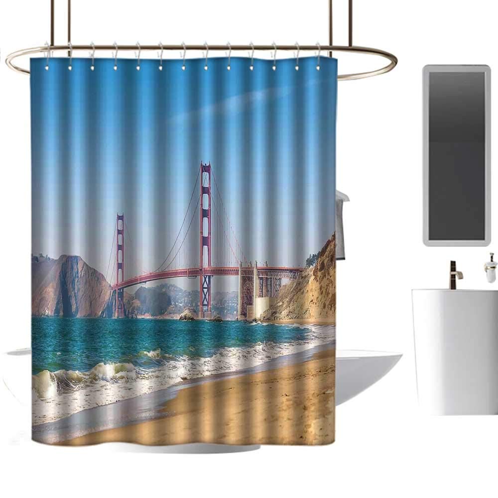 Amazon Com Coolteey Shower Curtains Fabric Kids Landscape