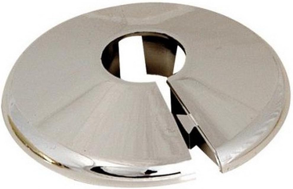 Talon x 2 Chrome 18mm Pipe Cover/Collar/Rad Ring for 18 mm Pipe