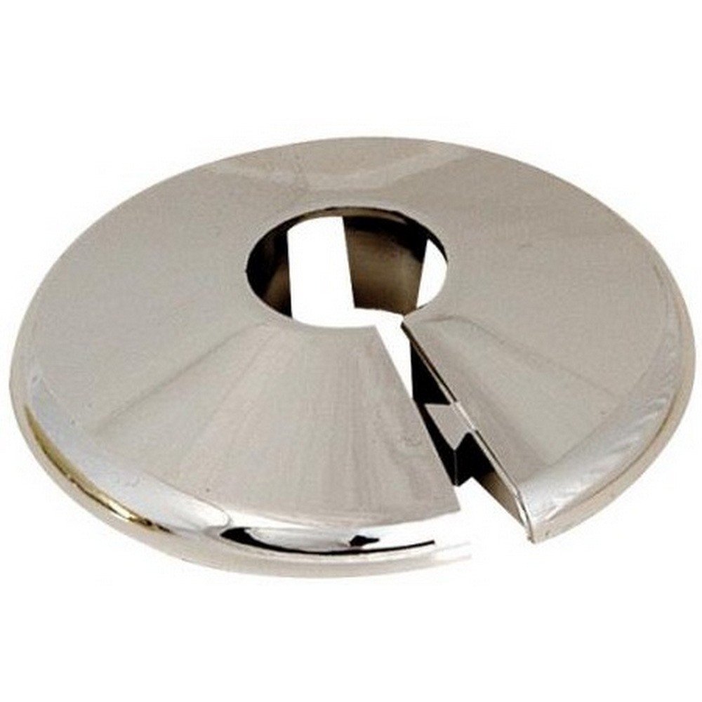 Talon x 2 Chrome 18mm Pipe Cover/Collar/Rad Ring for 18 mm Pipe