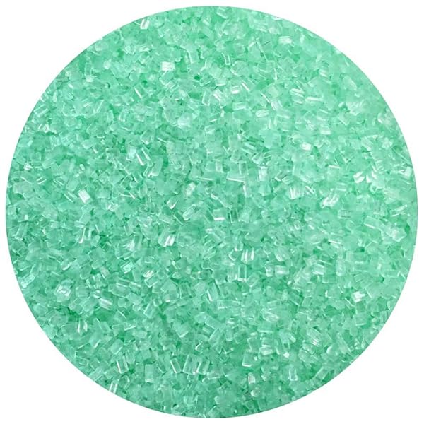 CELEBAKES BY CK PRODUCTS SOFT GREEN SUGAR CRYSTALS, 4 OZ.