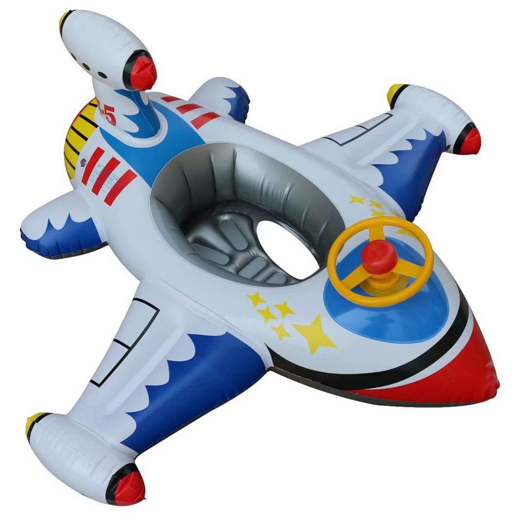 Photo 1 of Infant Floats for Pool, Inflatable Airplane Float for Toddler