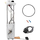 Vurkcy Electric Fuel Pump Module Assembly with Pressure Sensor Compatible with 1997 1998 1999 2000 Chevrolet S10 & GMC Sonoma & Isuzu Hombre, L4 2.2L, Replace 19177259, 19331270