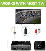 Avantree D4169 Dual Bluetooth 5.0 Wireless Headphones & Transmitter for TV No view 5