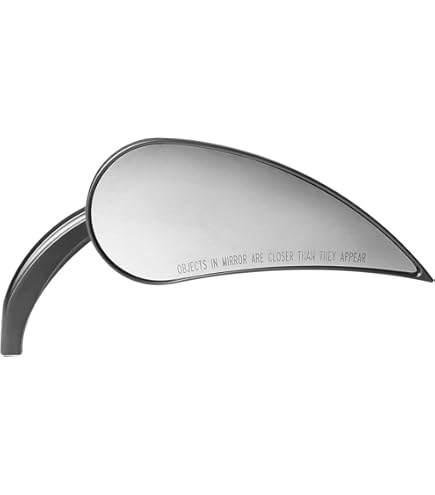 Amazon.com: Arlen Ness 13-092 Black Rad III Mirror : Automotive