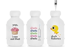 VIAL SAFE | The Most Trusted Insulin Vial Protector Case/Sleeve for Diabetes | Never Risk Breaking an Insulin Bottle | Fits 10mL Humalog, Humulin, NovoLog, NovoRapid, Novolin | 3-Pack, Dia-Badass