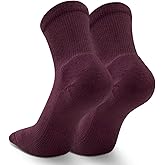 COUVER Premium Quality Athletic Ankle Cushioned Basketball Socks