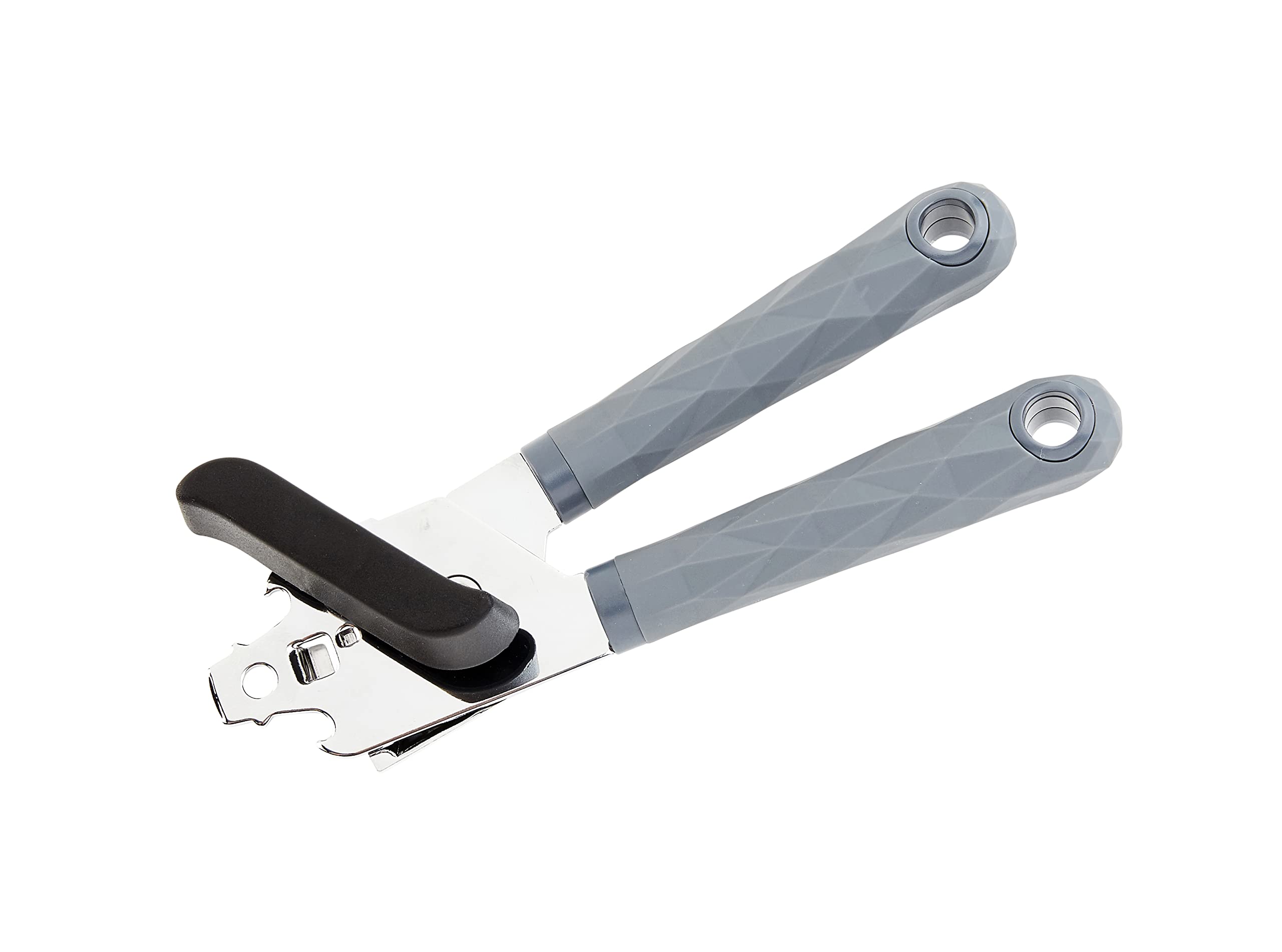 Wiltshire Diamond Handle Can Opener, Tin Opener, Dimensions, 20x5x3cm, Colour, Black, Grey — image 1