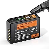 Mspalocell NP-W126s Battery for Fuji x100vi, X-T100, X-T200, X100F, X100V, X-S10, X-A5, X-A10, X-E3, X-E4, X-Pro2, X-Pro3, X-T1, X-T2, X-T3, X-T10, X-T20, X-T30, X-T30 II (1 Pack)