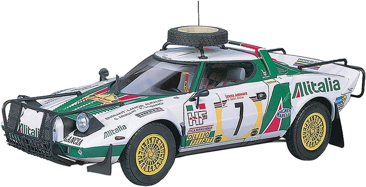 Hasegawa 1/24 Lancia Stratos Hf 1977 Safari Rally - HMCR36, Mehrfarbig, 6.34 inches