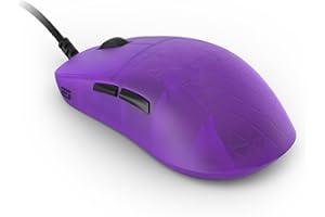 ENDGAME GEAR OP1 8k Gaming Mouse – 8000Hz Polling Rate, Kailh GX Switches, PixArt PAW3950 Sensor, Ultra-Light 51.5 g, Purple Frost Limited Edition