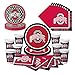Ohio State Buckeyes OSU Party Pack - Plates, Cups, Napkins