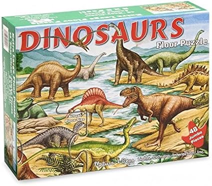 melissa and doug dinosaur puzzle