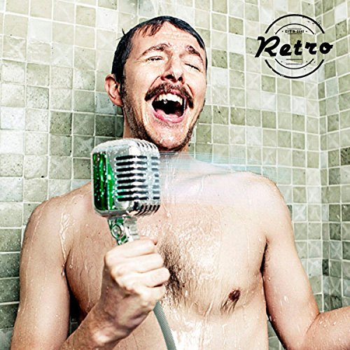 Retro Microphone Shower Head