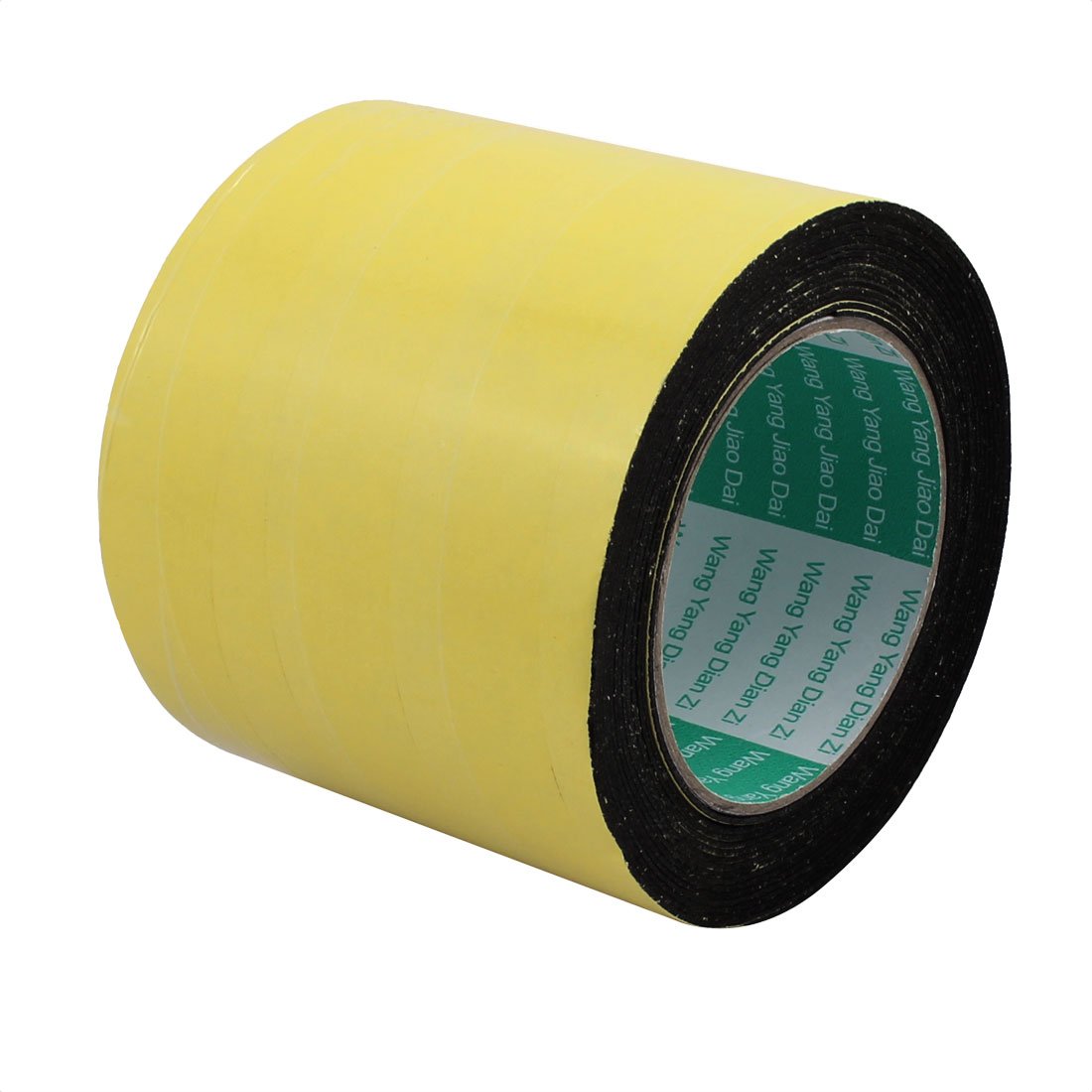 Sourcingmap 100mm Width 1mm Thickness Single Side Shockproof Sponge Foam Tape 5m Length for Door Window