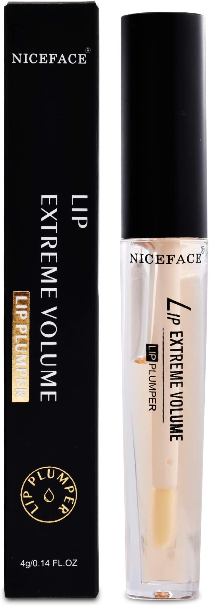 Lip Plumper,Lip Care Serum, Natural Lip Enhancer, Lip Mask for Increase Lip Elasticity, Reduce Fine Lines, Activate Cell Viability, Lip Plump Gloss Enhancer, Fuller & Hydrated Sexy Lips