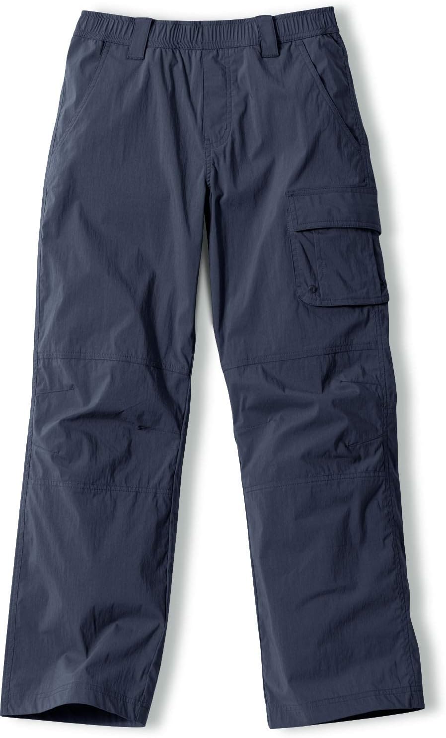 CQR Kids Youth Hiking Cargo Pants, Outdoor Camping Pants, UPF 50+ Quick Dry Regular Pants : Clothing