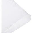 uxcell White Speaker Mesh Grill Stereo Fabric Dustproof 0.5x1.45M 20 x 57 inch