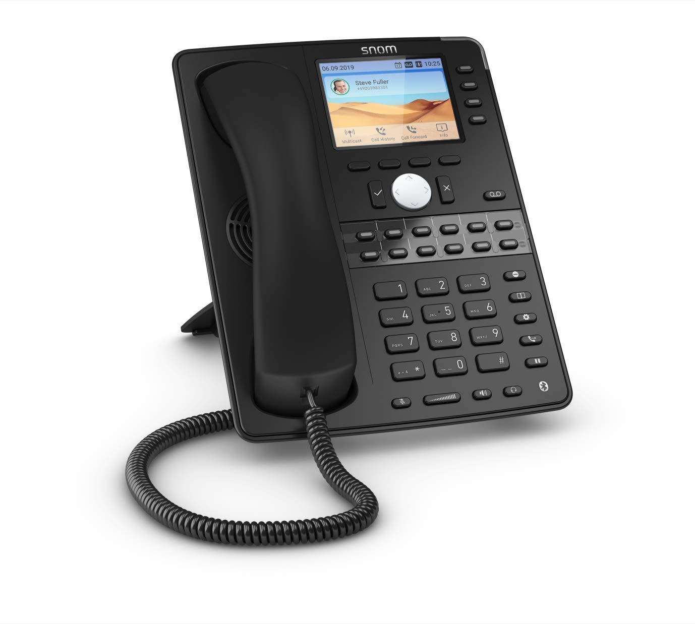 Snom D765 Global 700 Desk VoIP SIP Telephone Gigabit (Certified Refurbished)