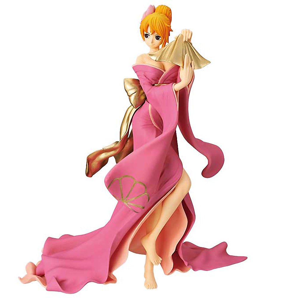 Banpresto One Piece Kimono Komachi Nami Figure Red Ver Buy Online In Costa Rica At Desertcart Cr Productid
