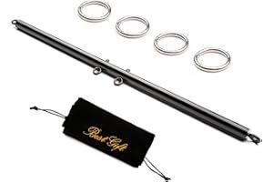 Sovyime Adjustable Pilates Spreader Bar Set Sport Aid Training Fitness Gear Home Indoor Gyms Yoga