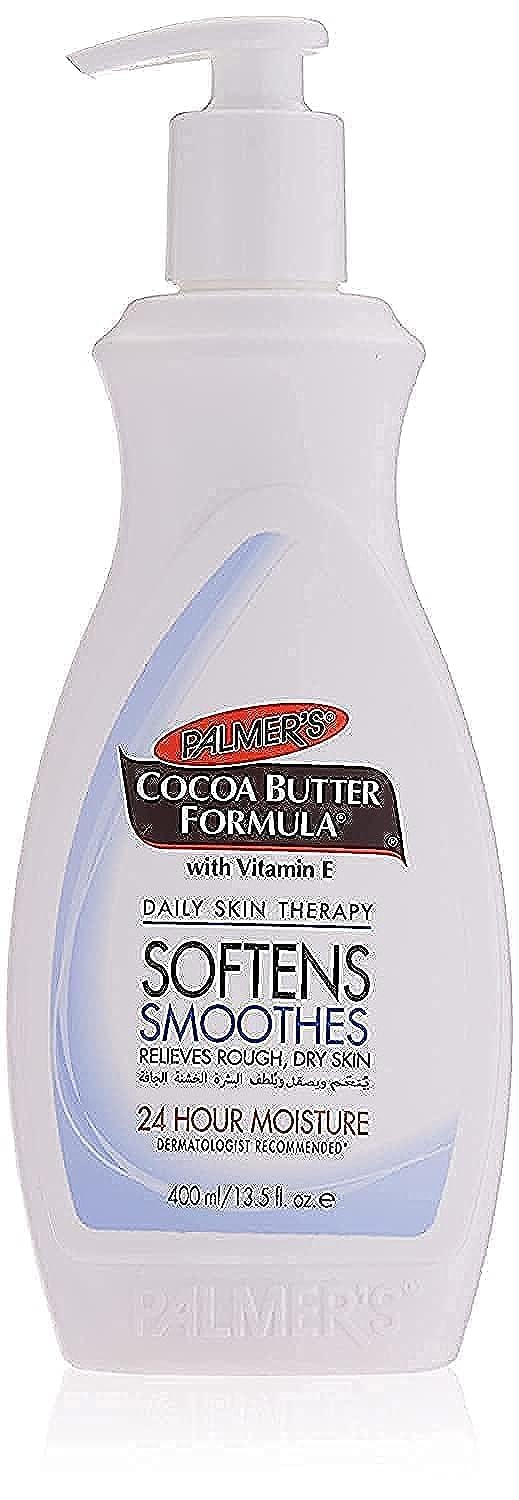 Palmer's Cocoa Butter Formula No Fragrance Body Lotion With Vitamin E, 13.5 fl oz / 400 Militer (Pack of 2)