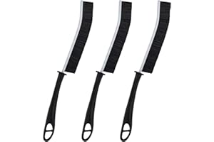 KMOSENIA Cleaning Brush - Crevice Cleaning Brush, Grout Cleaner Brush, Thin Brush Cleaning Supplies for Hard to Reach Spaces,