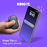 Life360 Tile Pro Bluetooth Tracker Key Finder iOS Android 500 feet IP68 Black view 4