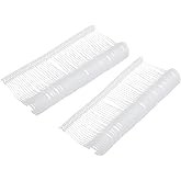 MECCANIXITY J Hook Standard Tagging Fasteners,Plastic Regular,Standard Label Gun Price Tagging Barbs for Garment Price Tag Label Barbs 25mm (1 Inch),Pack of 500 White